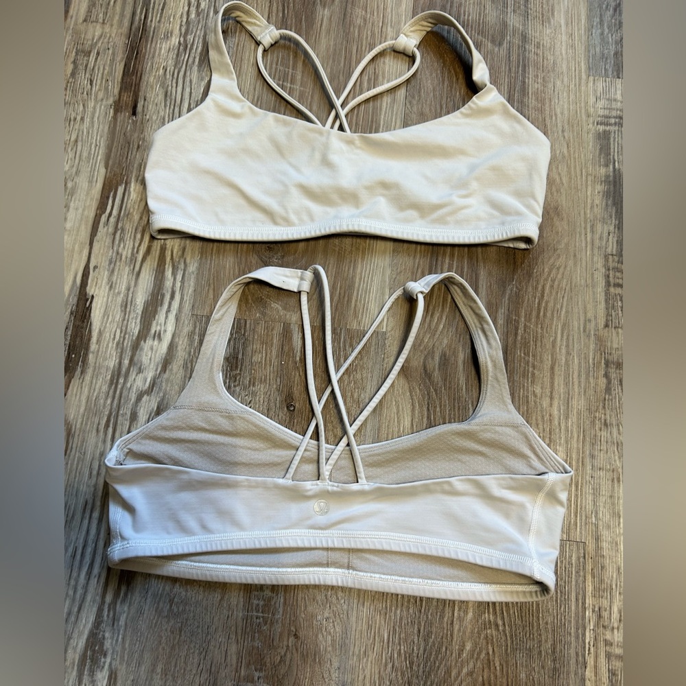 Sold. Lululemon bras size 10